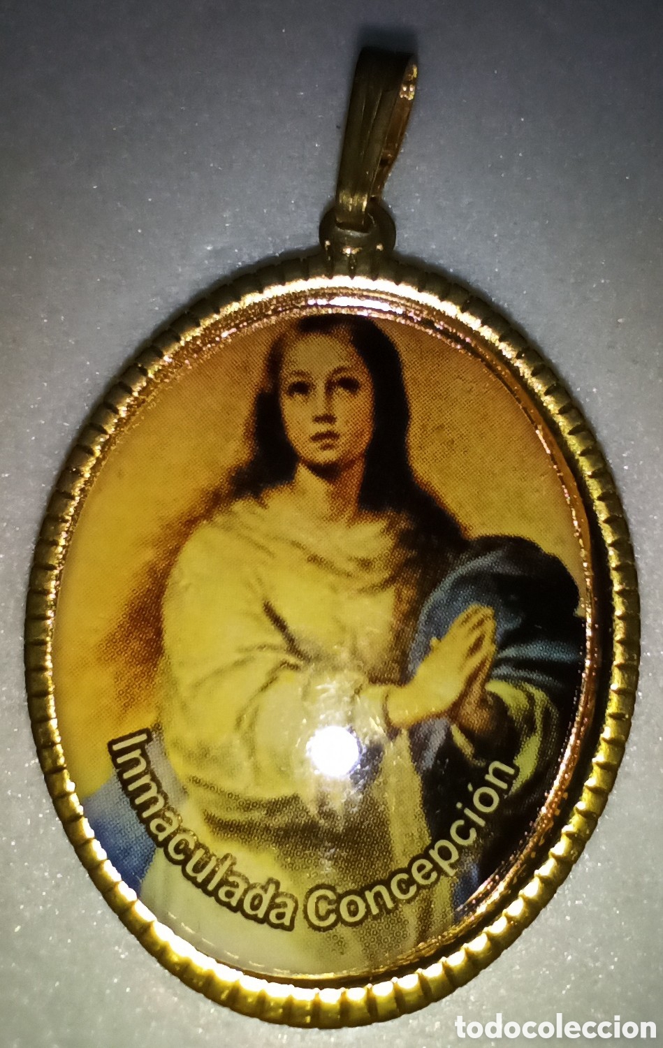 Antig&uuml;edades: MEDALLA de la Virgen INMACULADA CONCEPCI&Oacute;N - Murillo - Foto 1