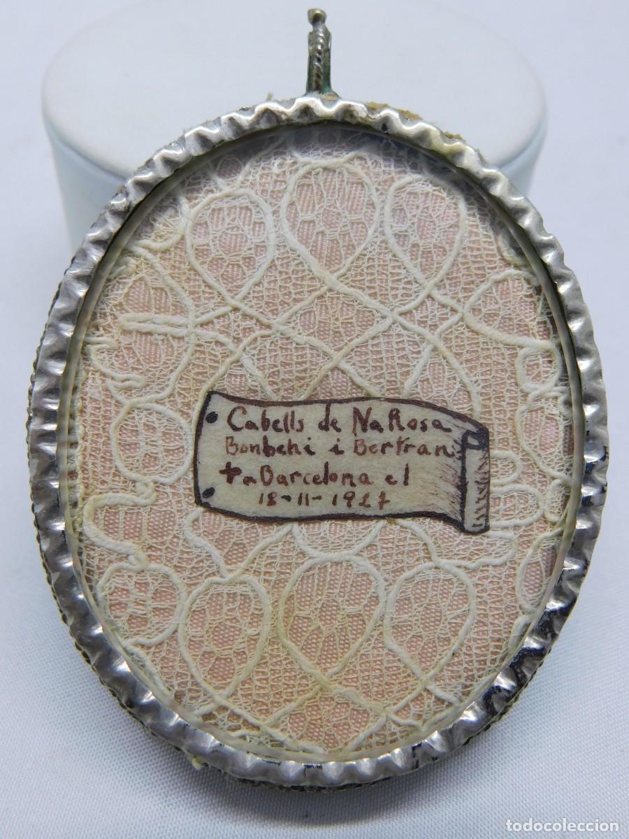 Antig&uuml;edades: GUARDAPELO RELIQUIA DE PLATA - Foto 3