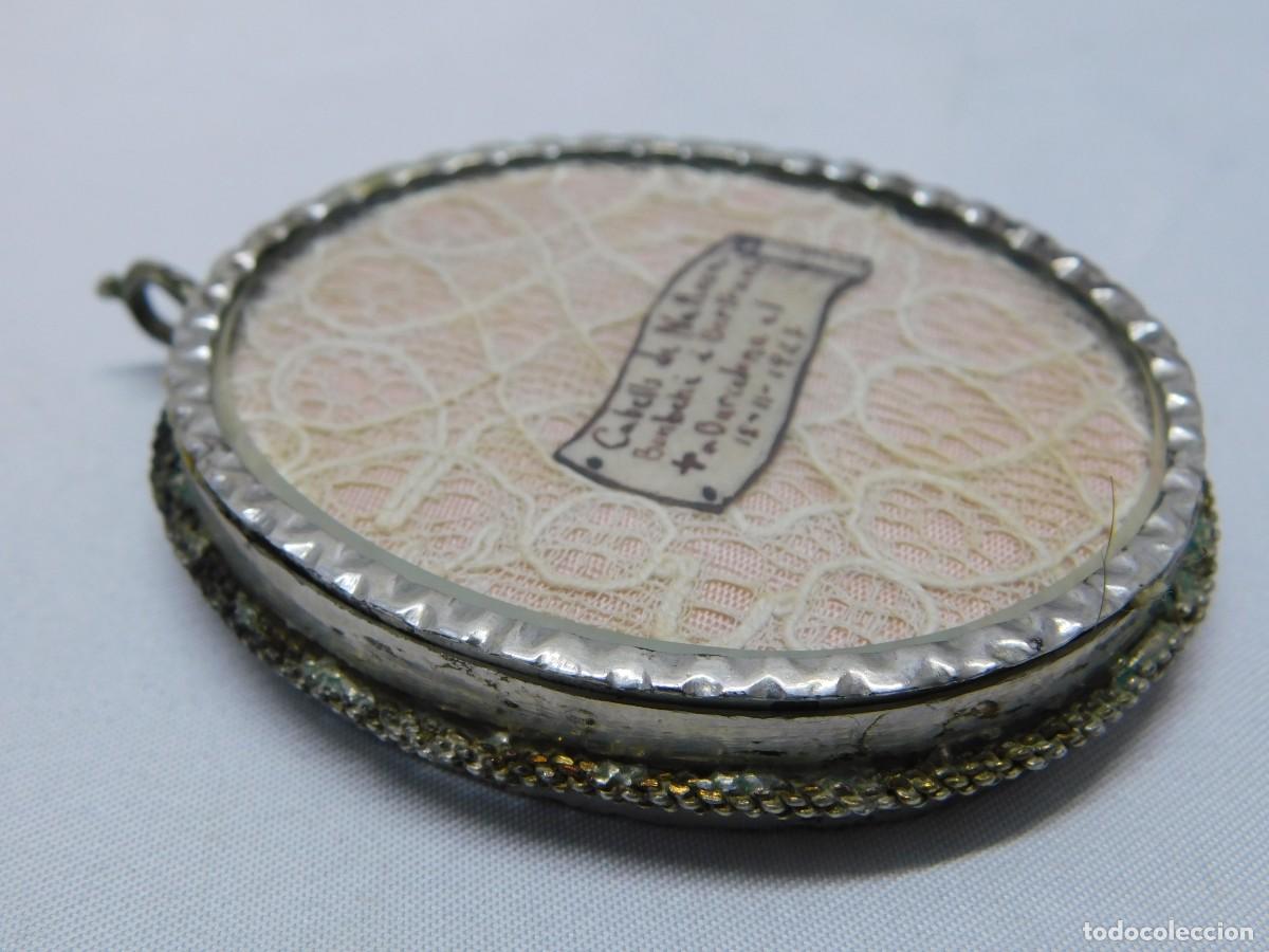 Antig&uuml;edades: GUARDAPELO RELIQUIA DE PLATA - Foto 8