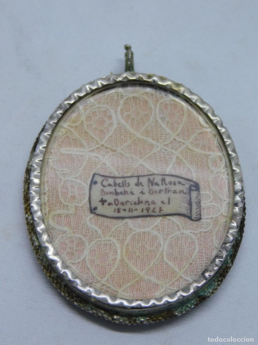 Antig&uuml;edades: GUARDAPELO RELIQUIA DE PLATA - Foto 12