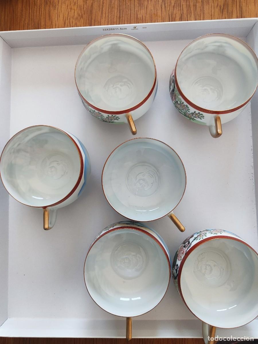 Antig&uuml;edades: Servicio de t&eacute; de porcelana china - Foto 2