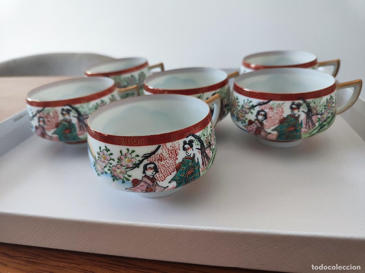 Antig&uuml;edades: Servicio de t&eacute; de porcelana china - Foto 7