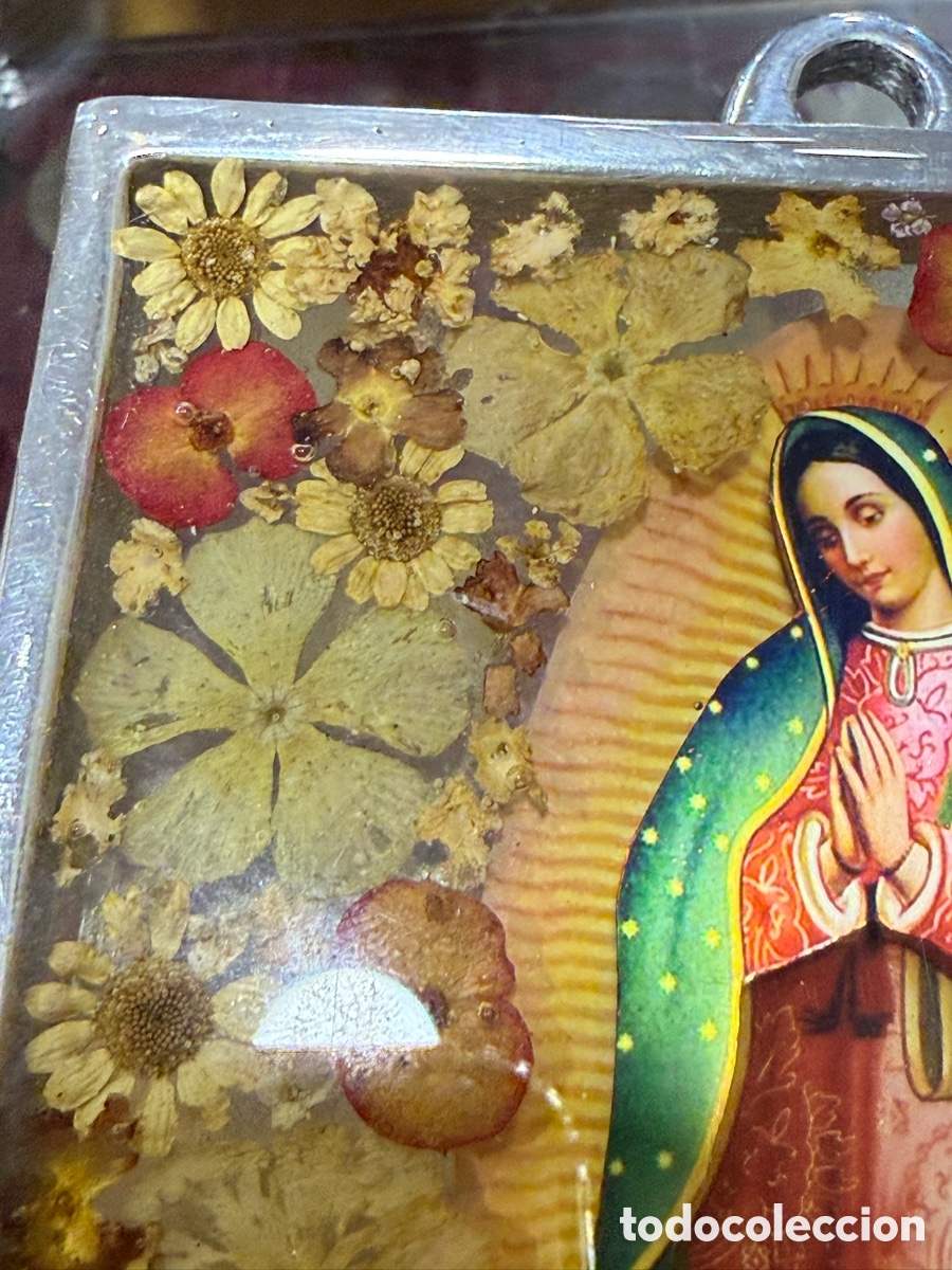 Antig&uuml;edades: Bonito relicario echo en M&eacute;jico - Foto 3
