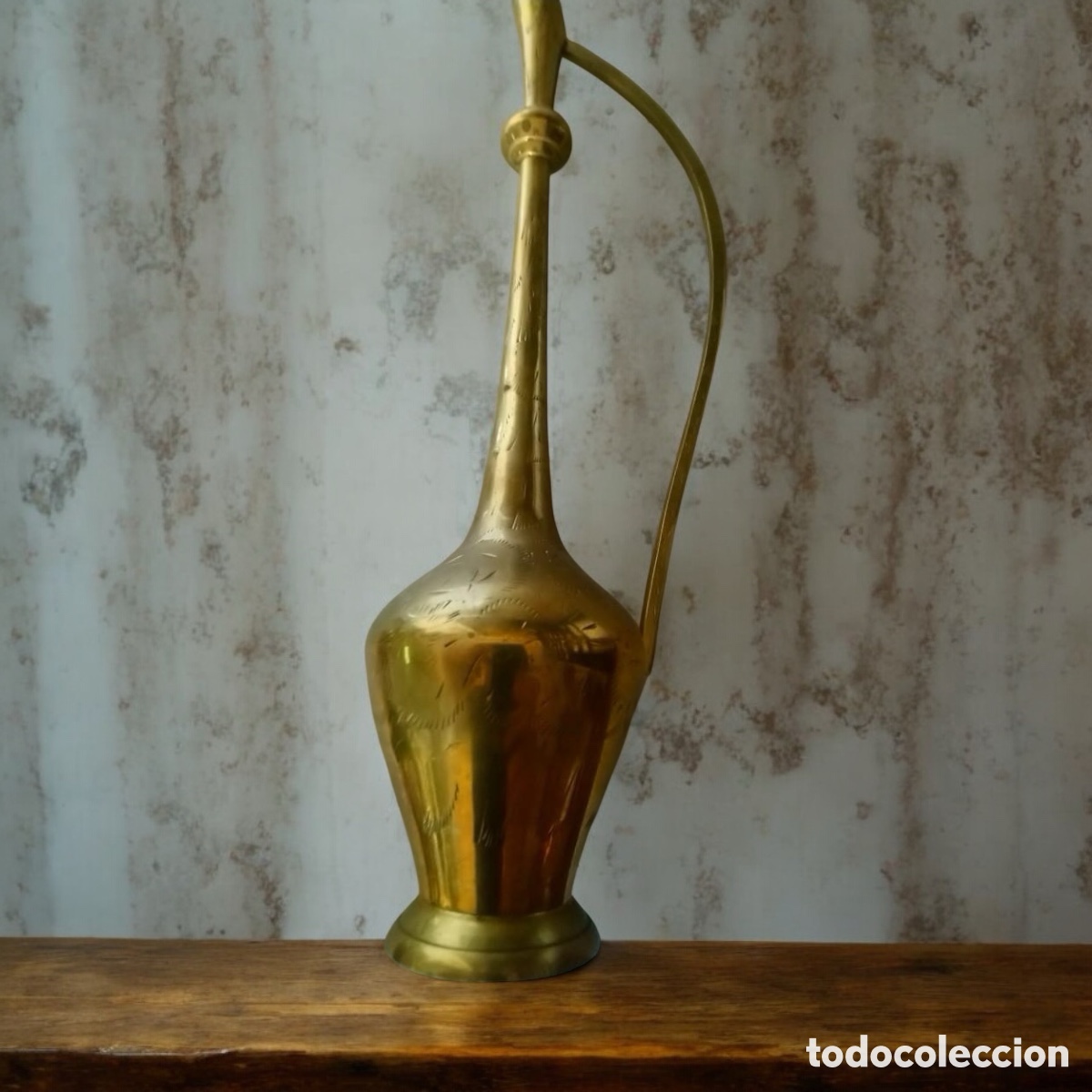 Antig&uuml;edades: Jarr&oacute;n de lat&oacute;n antiguo - Foto 1