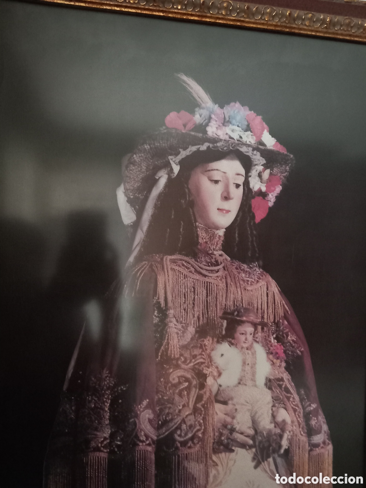 Antig&uuml;edades: Cuadro virgen del Roc&iacute;o - Foto 2