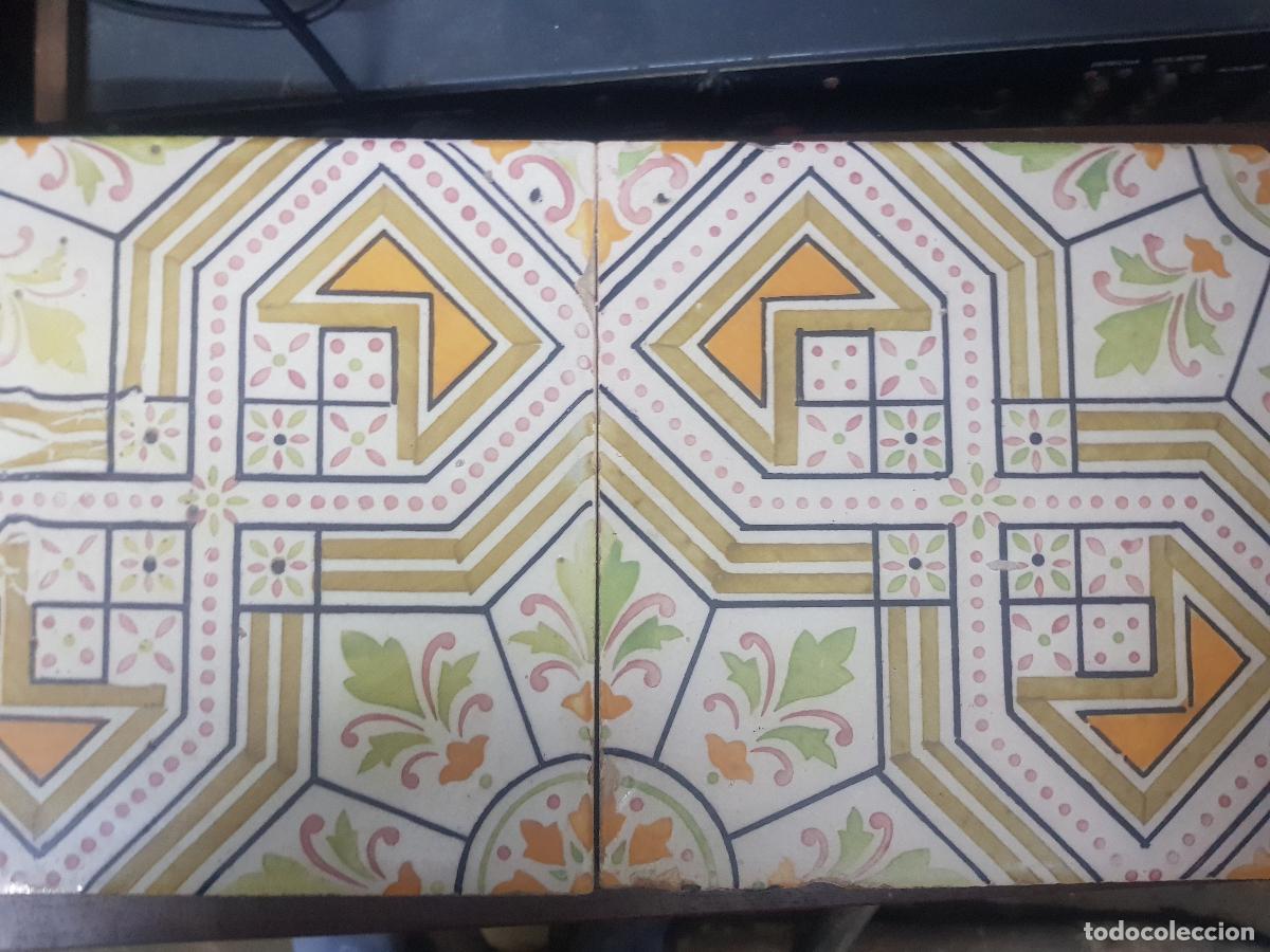 Antig&uuml;edades: AZULEJOS DE EPOCA DE 20X20 CM - Foto 3