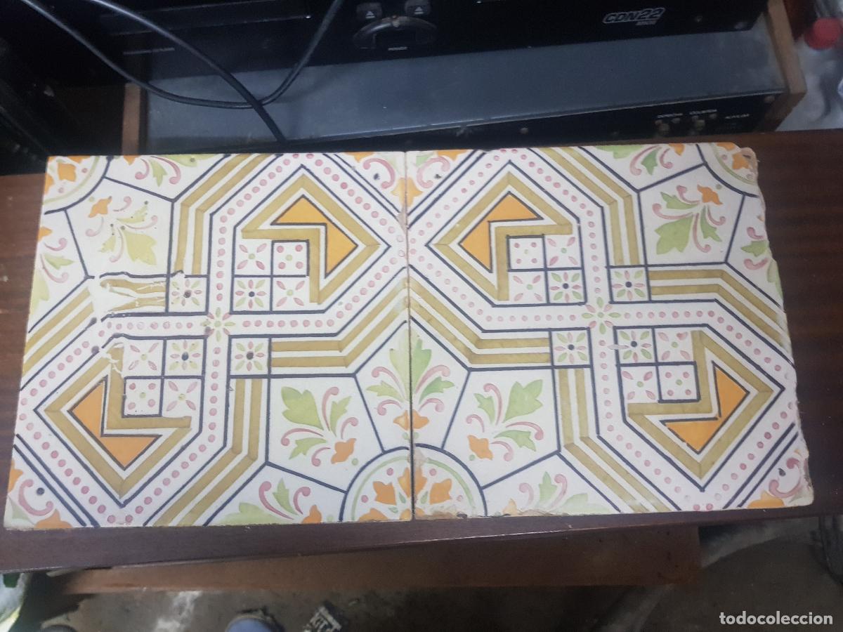 Antig&uuml;edades: AZULEJOS DE EPOCA DE 20X20 CM - Foto 1