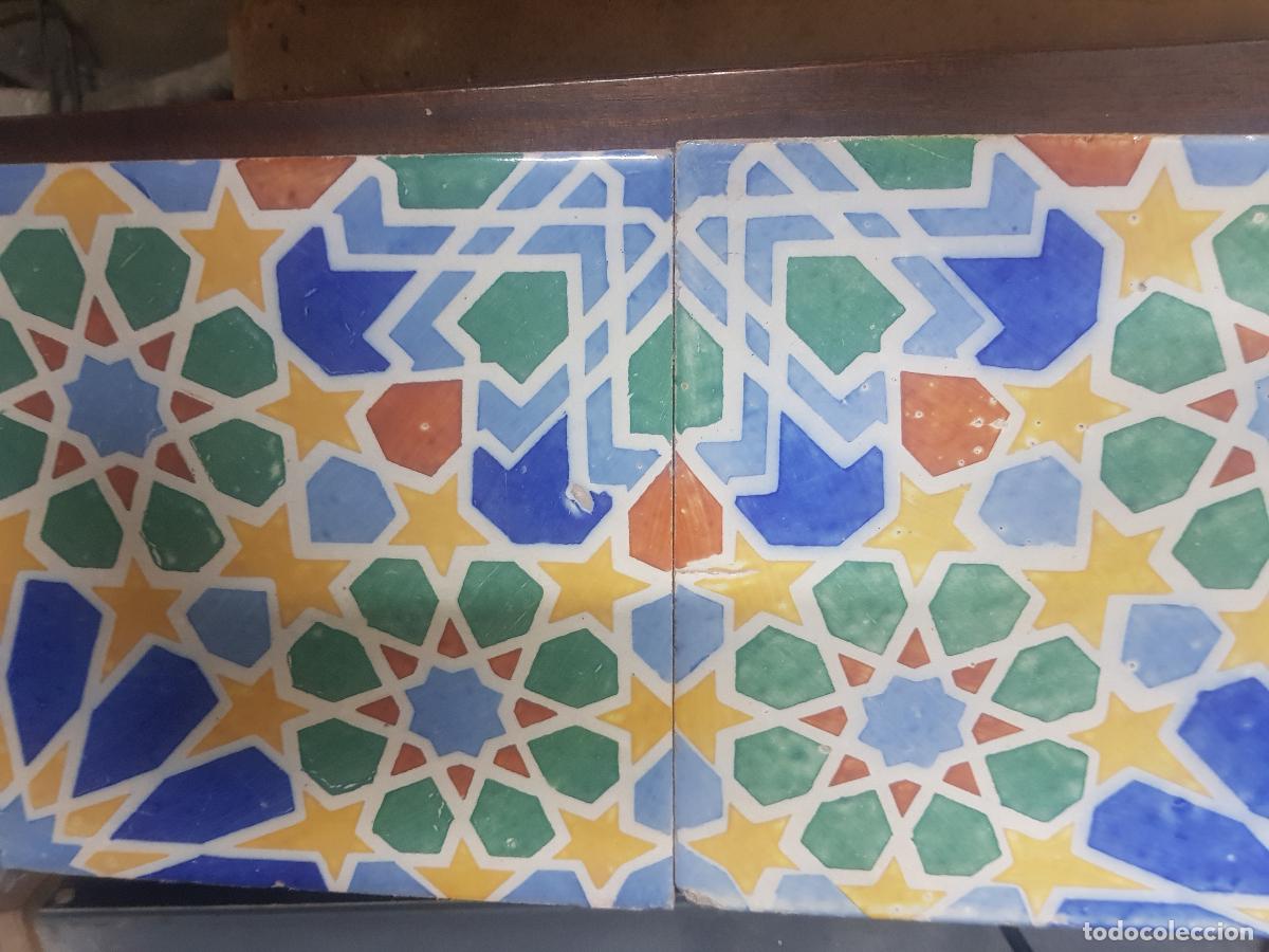 Antig&uuml;edades: AZULEJOS DE EPOCA DE 20X20 CM - Foto 3