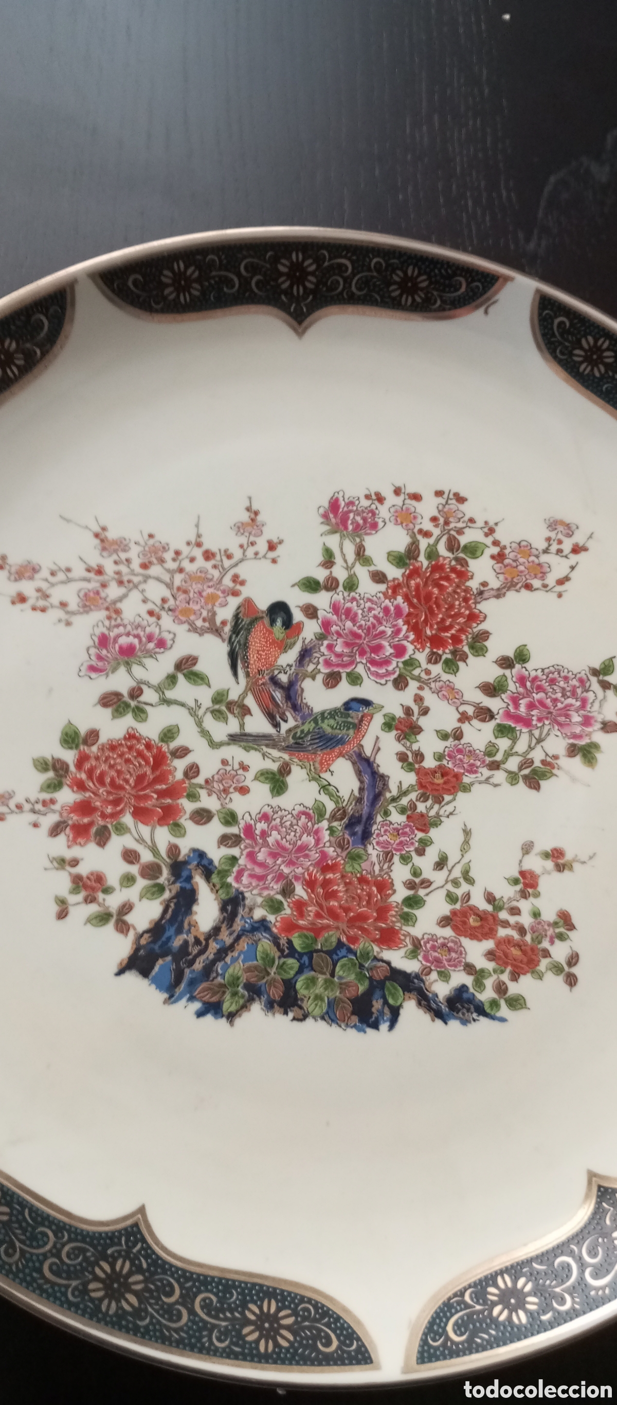 Antig&uuml;edades: Plato japones Satsuma - Foto 2