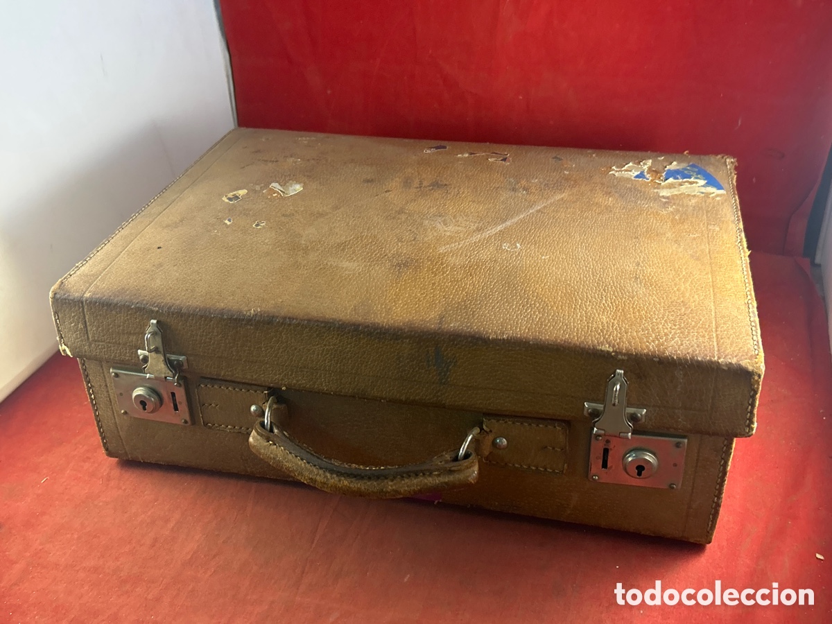 Antig&uuml;edades: MALET&Iacute;N ANTIGUO DE VIAJE - Foto 1