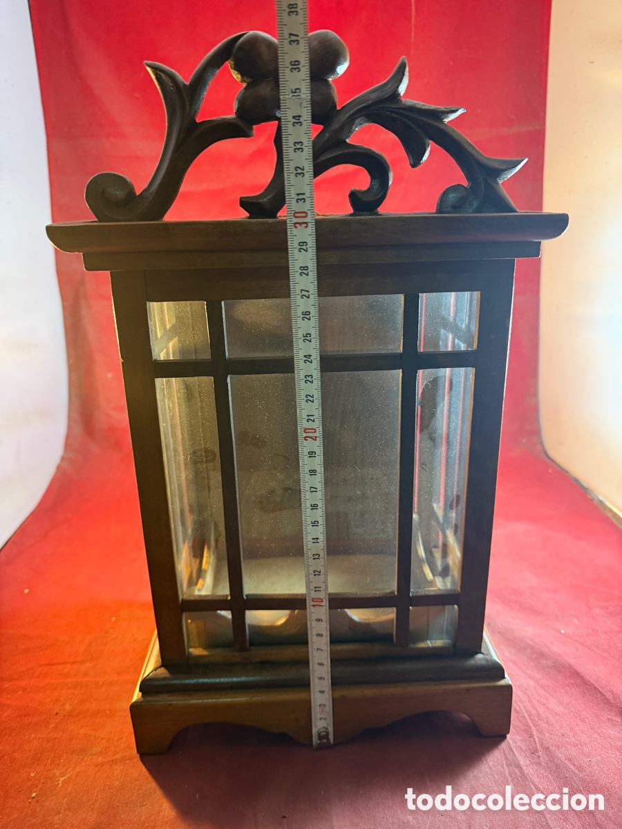 Antig&uuml;edades: ANTIGUA PEQUE&Ntilde;A VITRINA DE MADERA - Foto 9