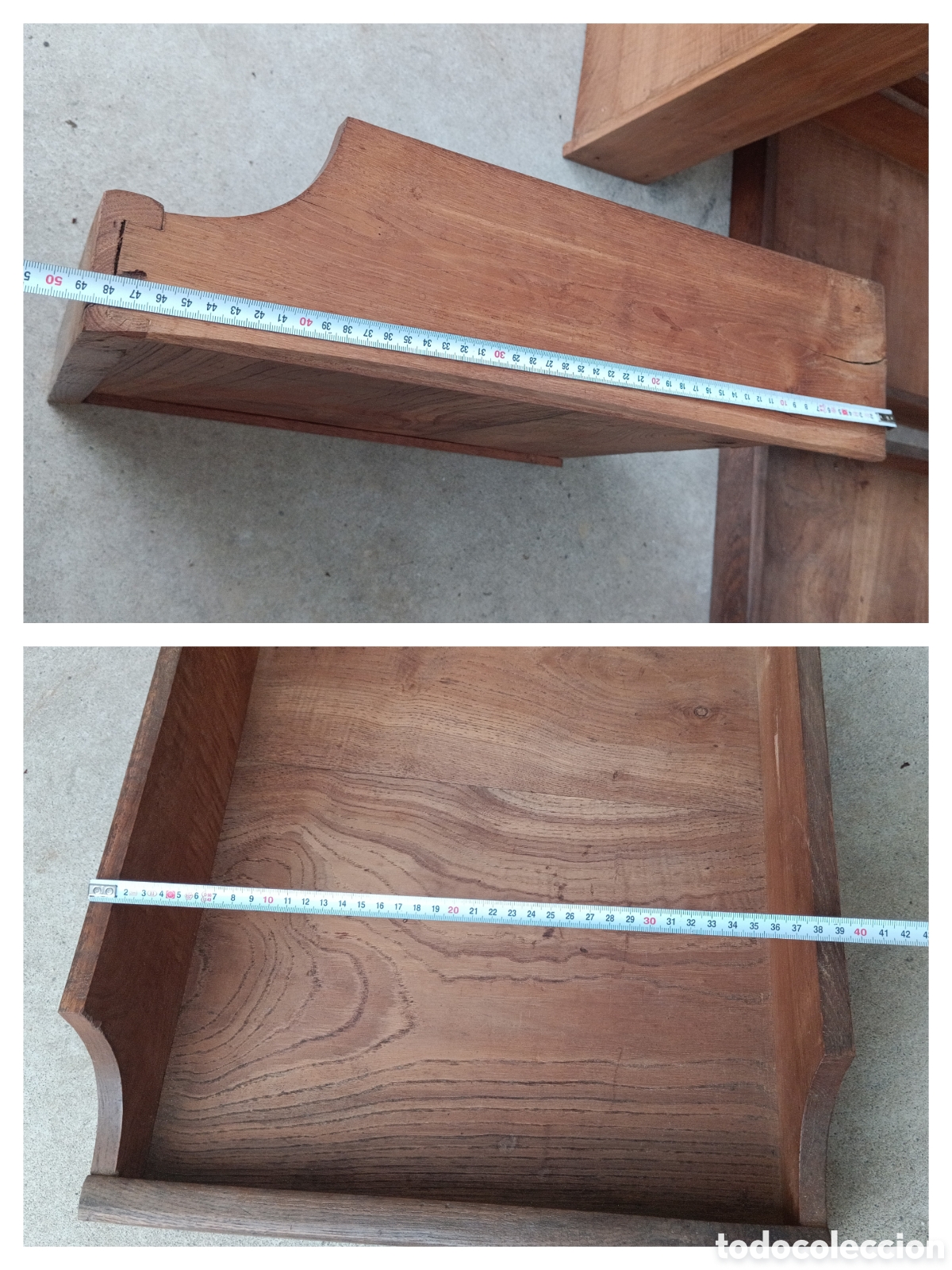 Antig&uuml;edades: ANTIGUOS CAJONES MADERA RESTAURAR MUEBLE. - Foto 3