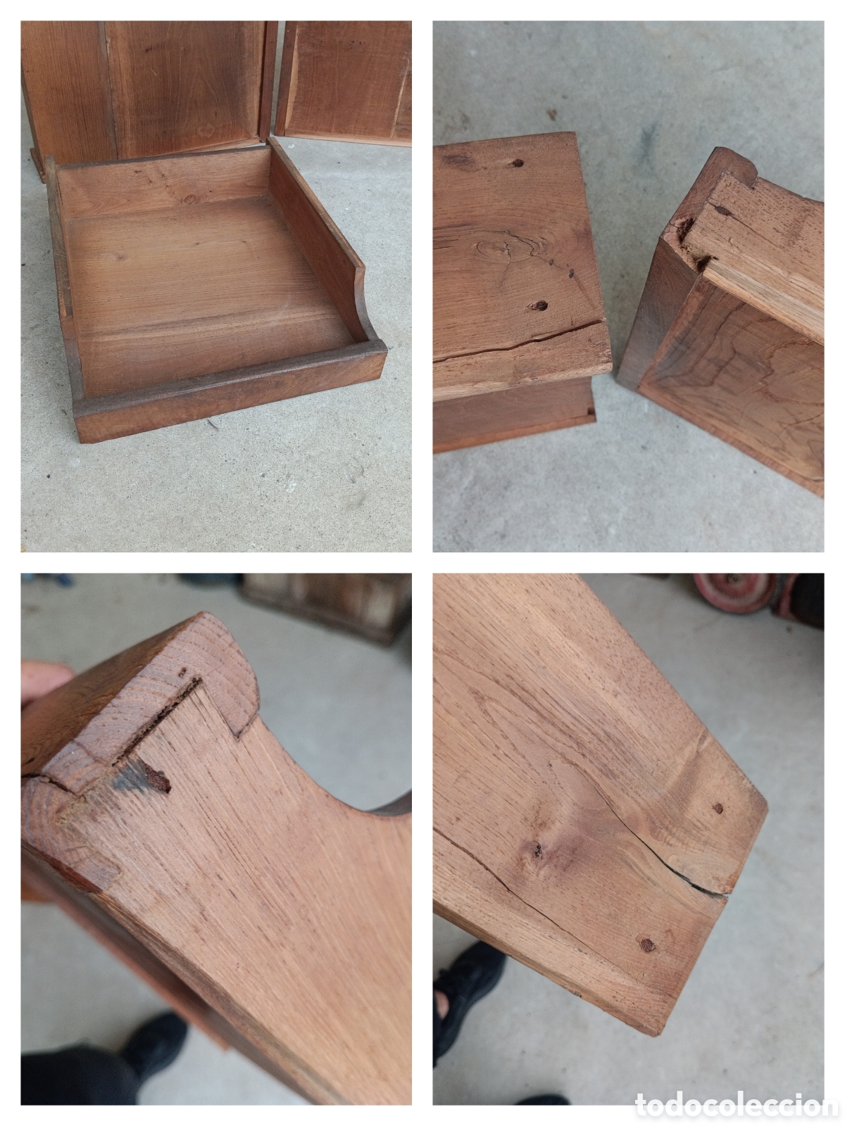 Antig&uuml;edades: ANTIGUOS CAJONES MADERA RESTAURAR MUEBLE. - Foto 5