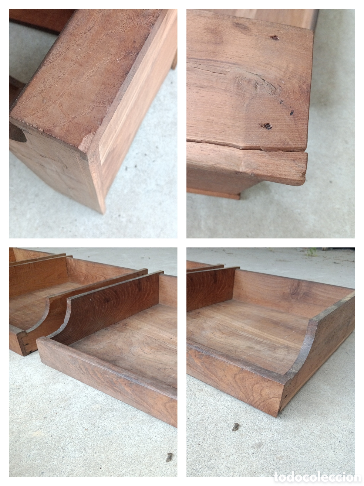 Antig&uuml;edades: ANTIGUOS CAJONES MADERA RESTAURAR MUEBLE. - Foto 6