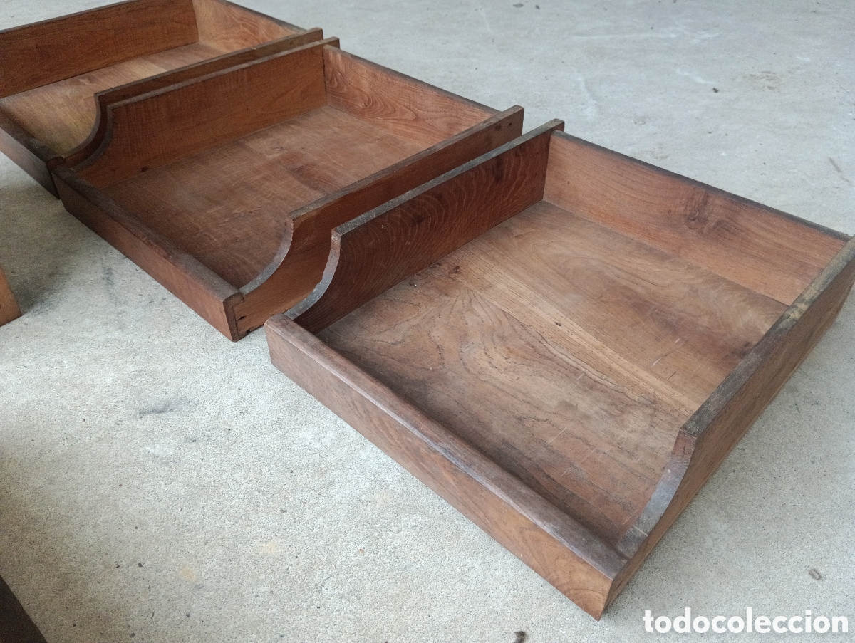 Antig&uuml;edades: ANTIGUOS CAJONES MADERA RESTAURAR MUEBLE. - Foto 10