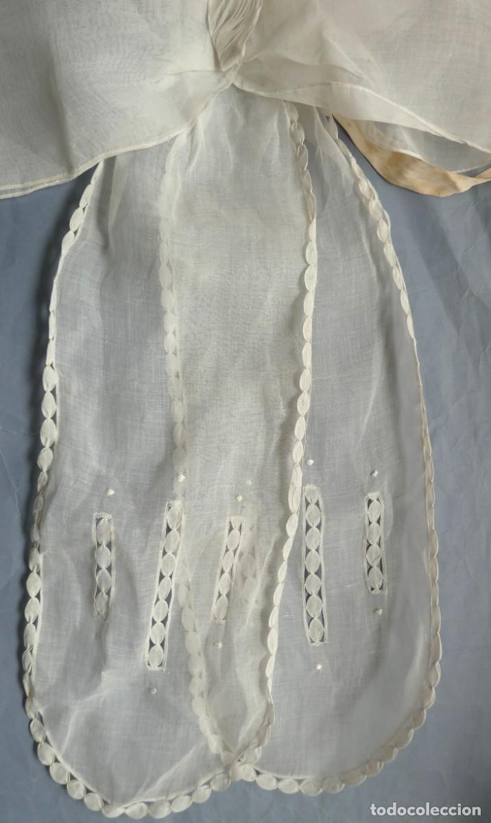 Antig&uuml;edades: ANTIGUO LAZO DE ORGANZA - Foto 4