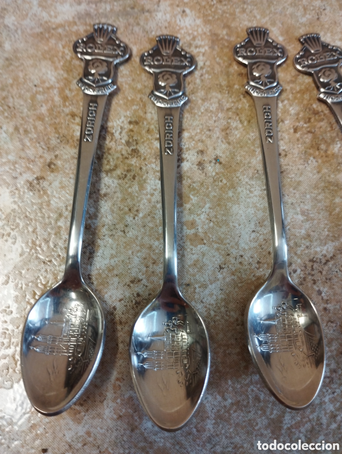 Antig&uuml;edades: Cucharillas conmemorativas ROLEX - Foto 2