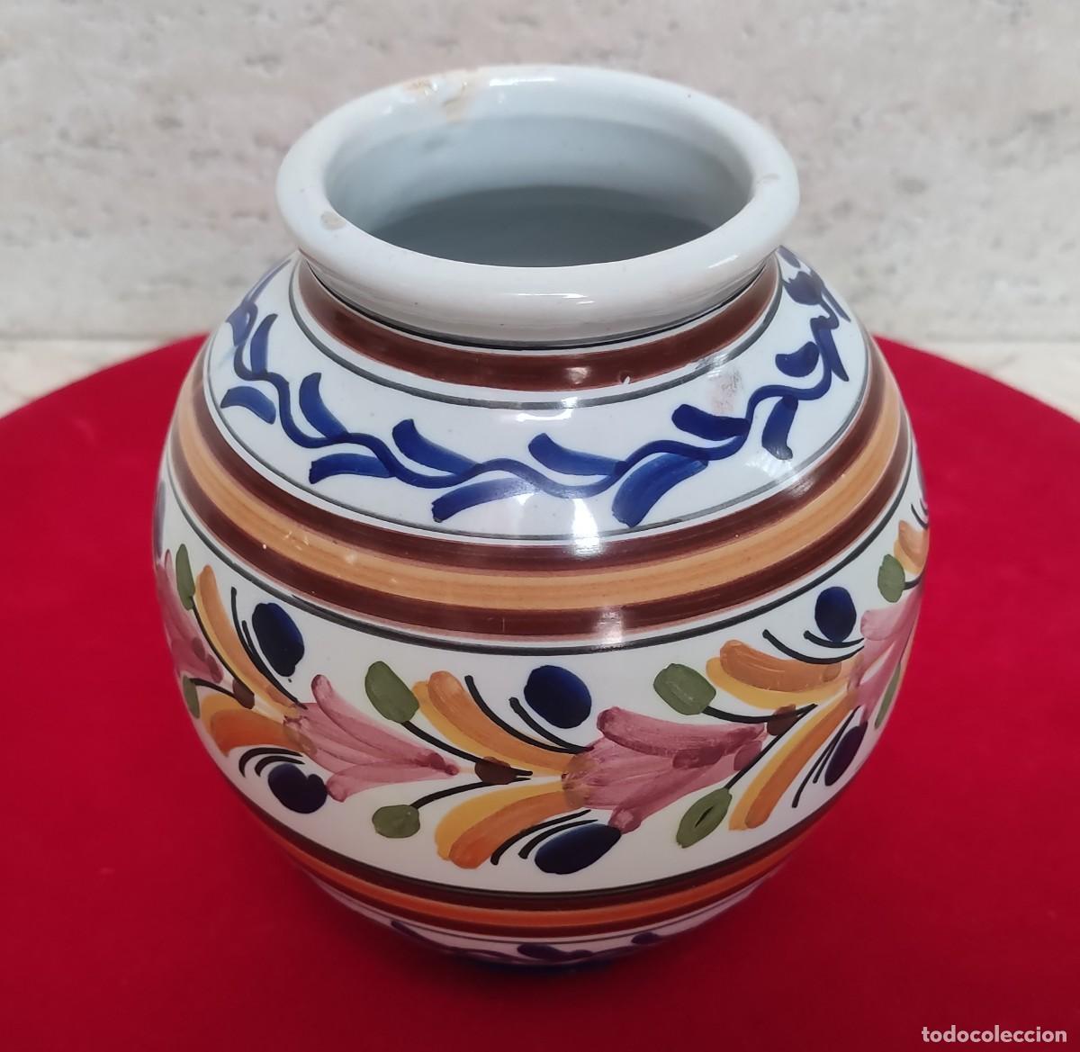 Antig&uuml;edades: JARR&Oacute;N DE CER&Aacute;MICA DE TALAVERA - Foto 2