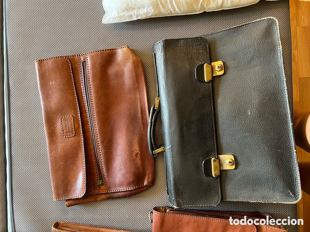 Antig&uuml;edades: Cartera portapapeles negra - Foto 1