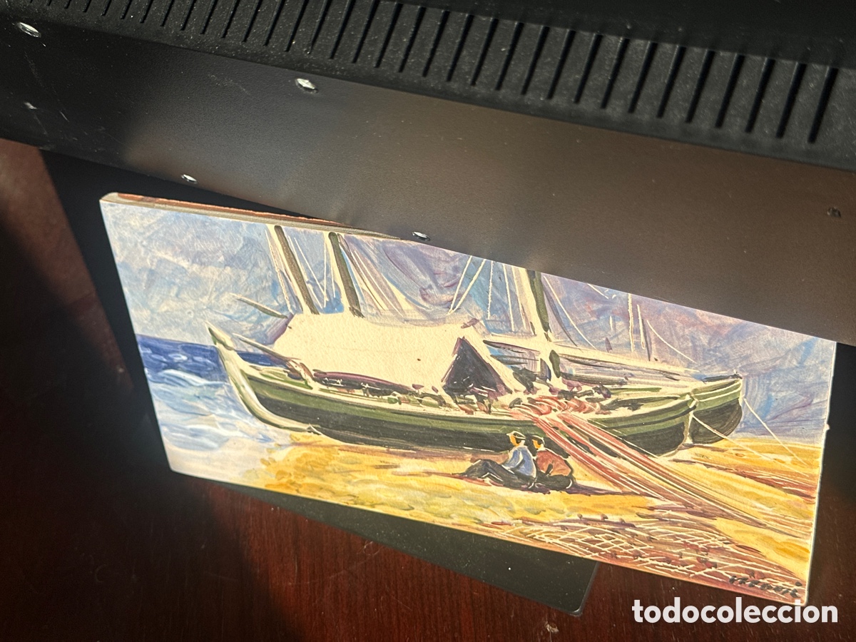 Antig&uuml;edades: Mor&eacute; pescadores con sus redes - Foto 1