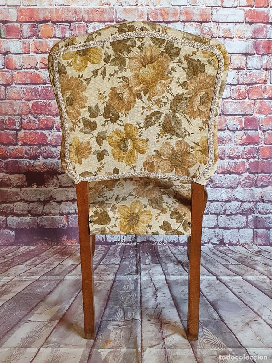 Antig&uuml;edades: Antigua pareja de sillas estilo rococo - Foto 4