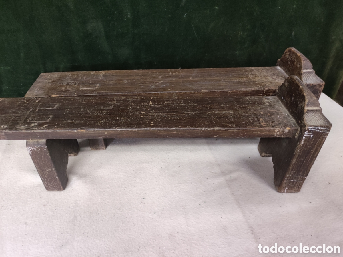 Antig&uuml;edades: Pareja de soportes de ba&uacute;l - Foto 5