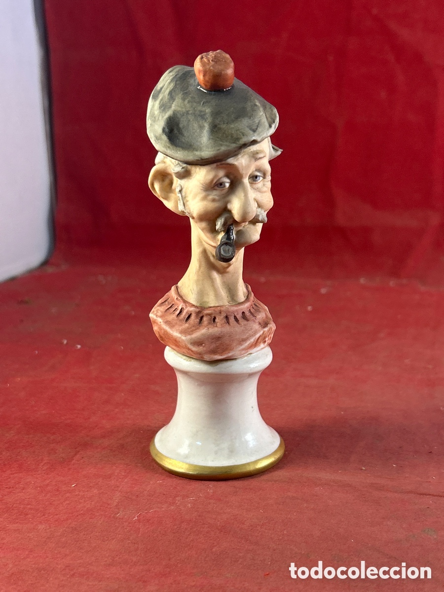 Antiguidades: FIGURA DE PORCELANA FIRMADA B. MERLI