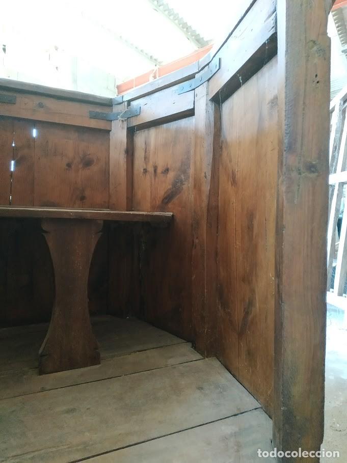 Antig&uuml;edades: P&uacute;lpito policromado aragon&eacute;s - Foto 4