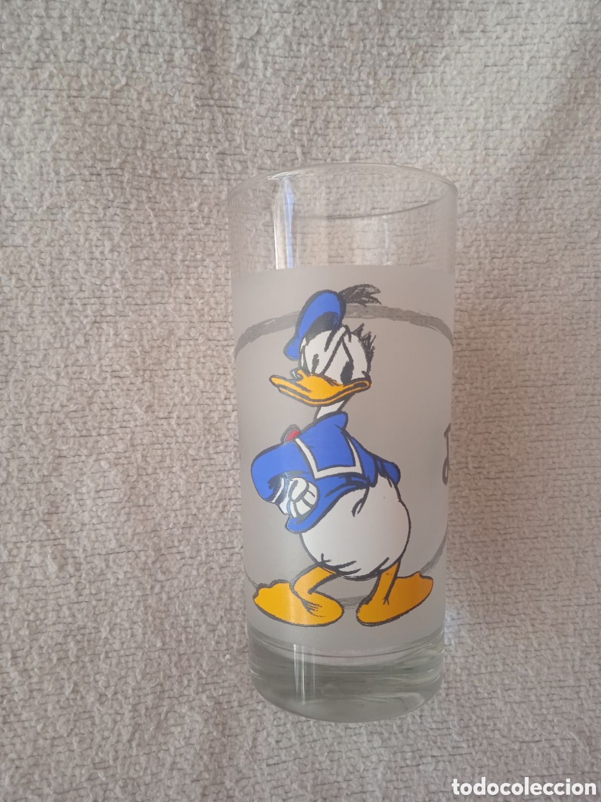 Antig&uuml;edades: VASO CRISTAL DONALD * DISNEY - Foto 1