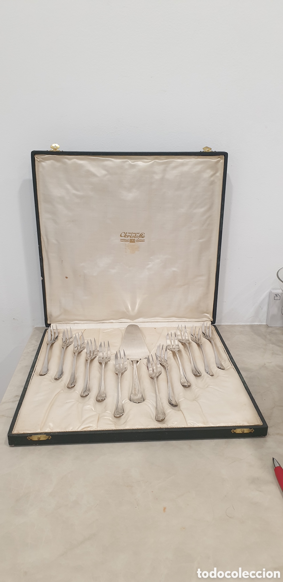 Antig&uuml;edades: Caja con cubiertos Chistofle - Foto 1