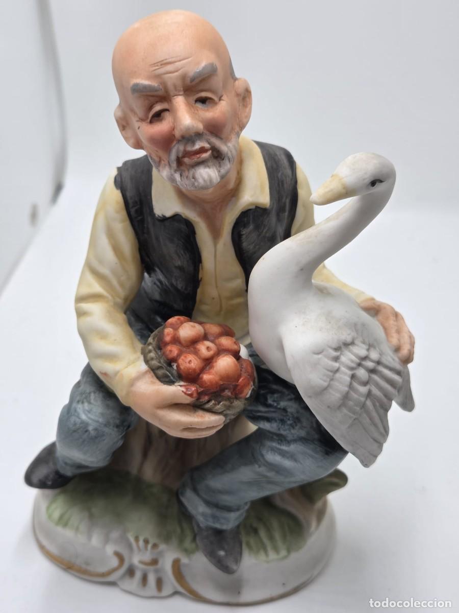 Antig&uuml;edades: Par de figuras de porcelana - Foto 1