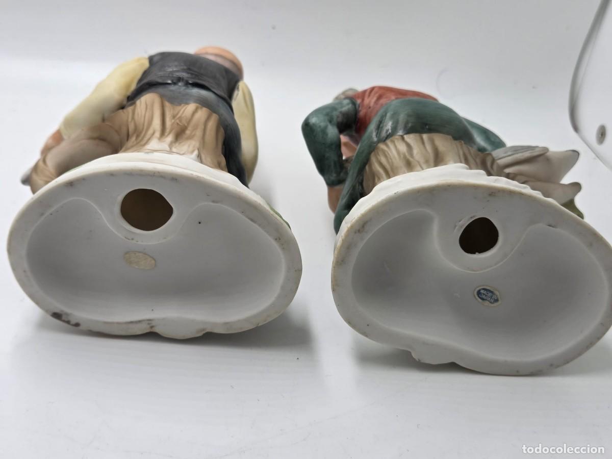 Antig&uuml;edades: Par de figuras de porcelana - Foto 3