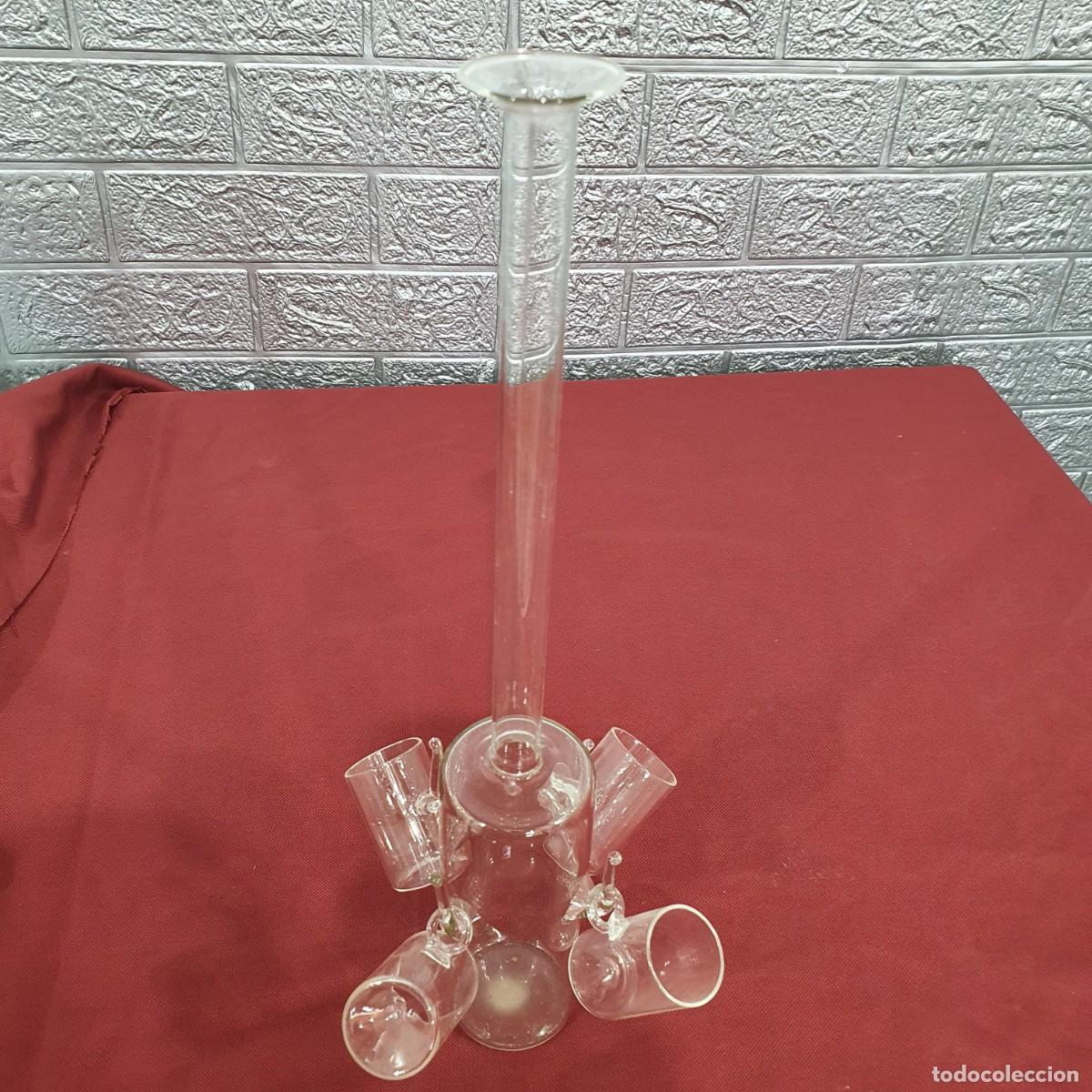 Antig&uuml;edades: Vasos con recipiente de cristal - Foto 1