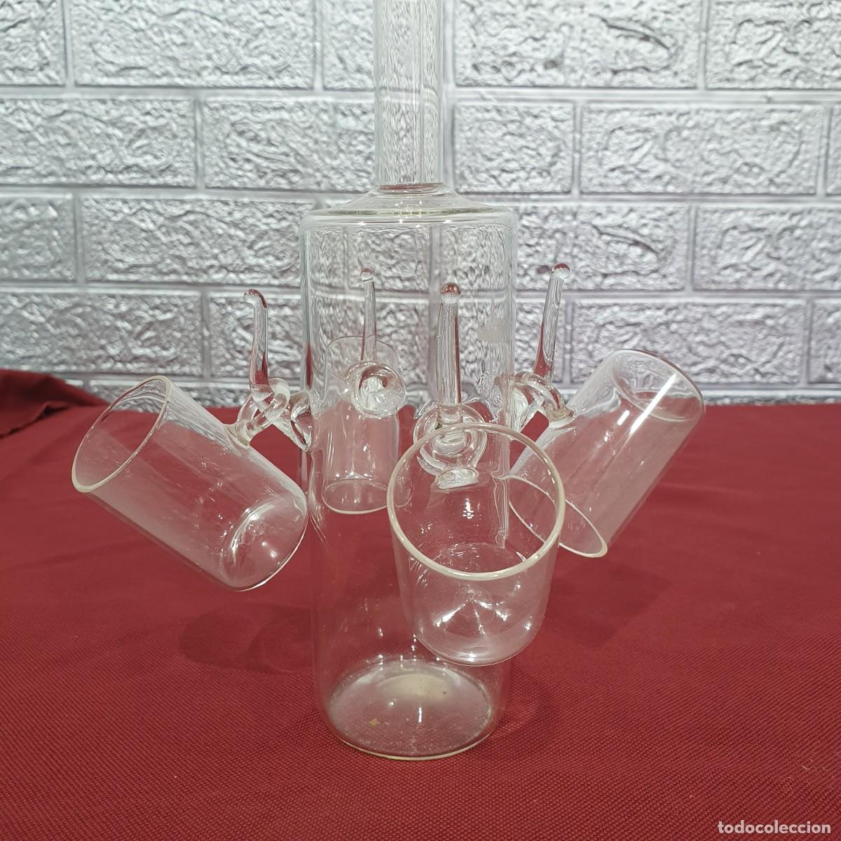 Antig&uuml;edades: Vasos con recipiente de cristal - Foto 2