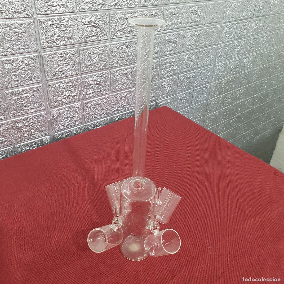 Antig&uuml;edades: Vasos con recipiente de cristal - Foto 3