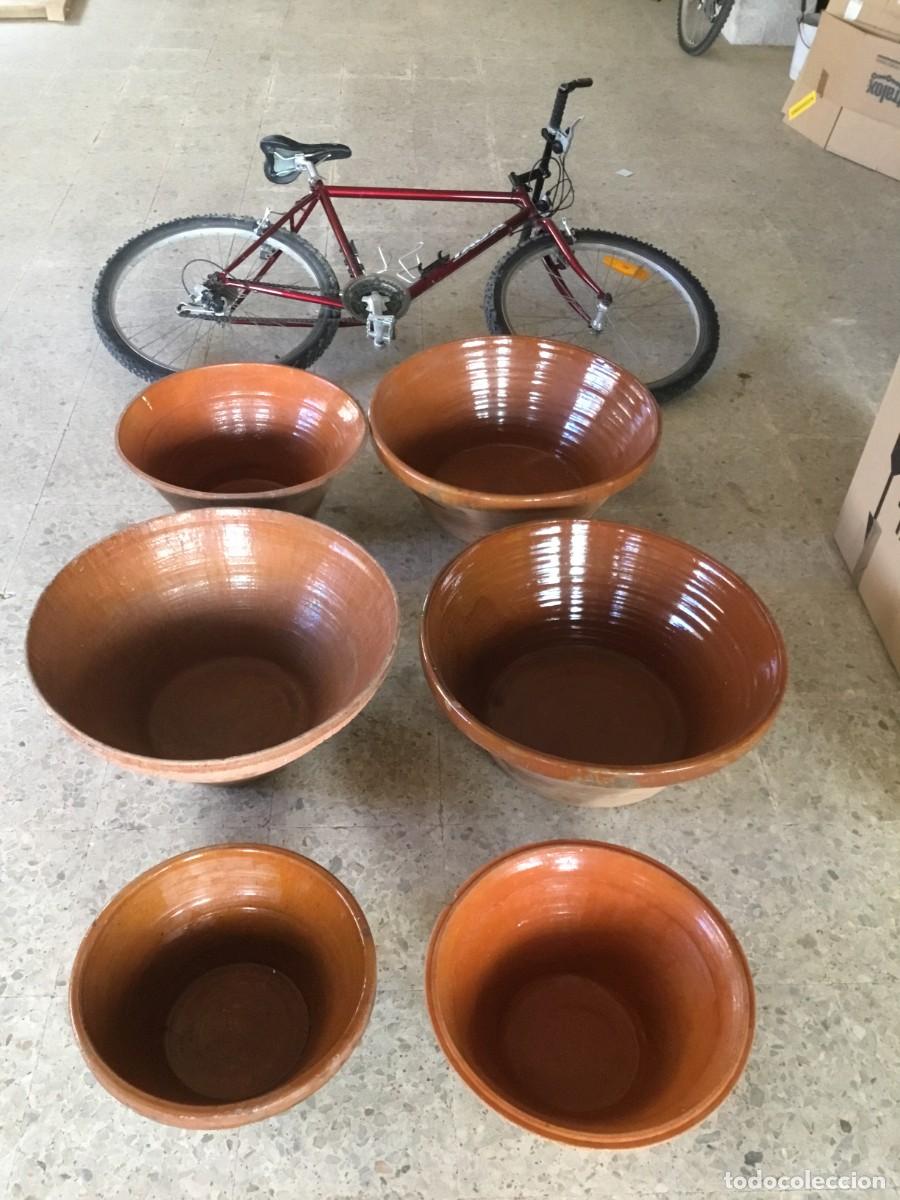 Antig&uuml;edades: Lebrillo antiguo de barro - Foto 1