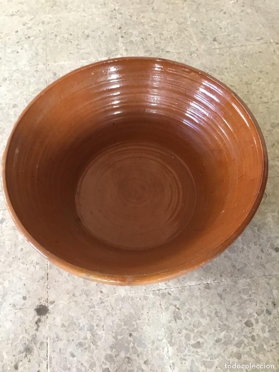 Antig&uuml;edades: Lebrillo antiguo de barro - Foto 2