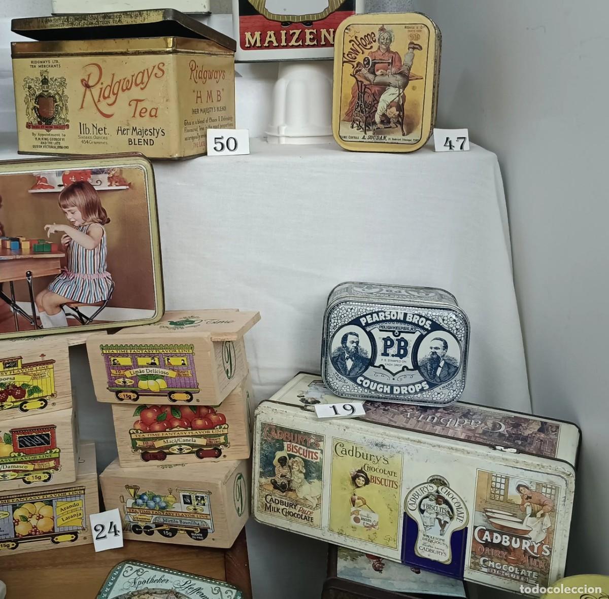 Antig&uuml;edades: cajas viejas - varias - Foto 4