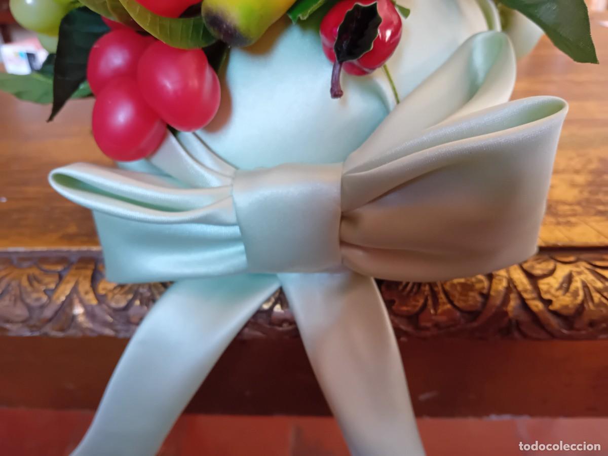 Antig&uuml;edades: Sombrero de frutas d&eacute;cada de los 50/60 - Foto 6