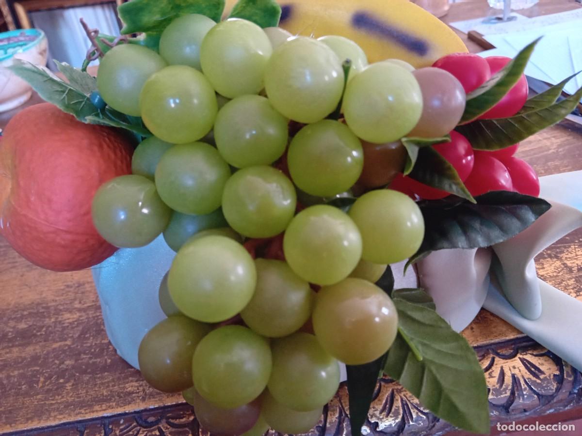 Antig&uuml;edades: Sombrero de frutas d&eacute;cada de los 50/60 - Foto 7