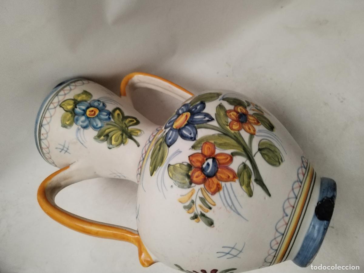 Antig&uuml;edades: jarr&oacute;n de ceramica de talavera mave - Foto 5
