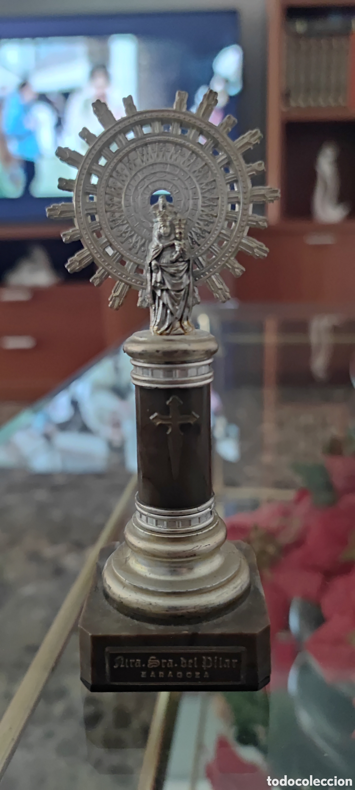 Antig&uuml;edades: Figura de nuestra se&ntilde;ora del Pilar - Foto 4