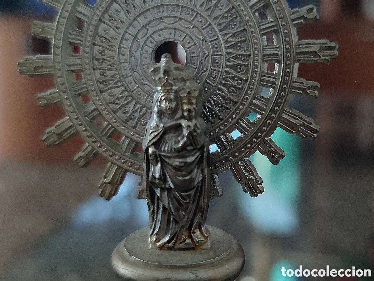 Antig&uuml;edades: Figura de nuestra se&ntilde;ora del Pilar - Foto 5