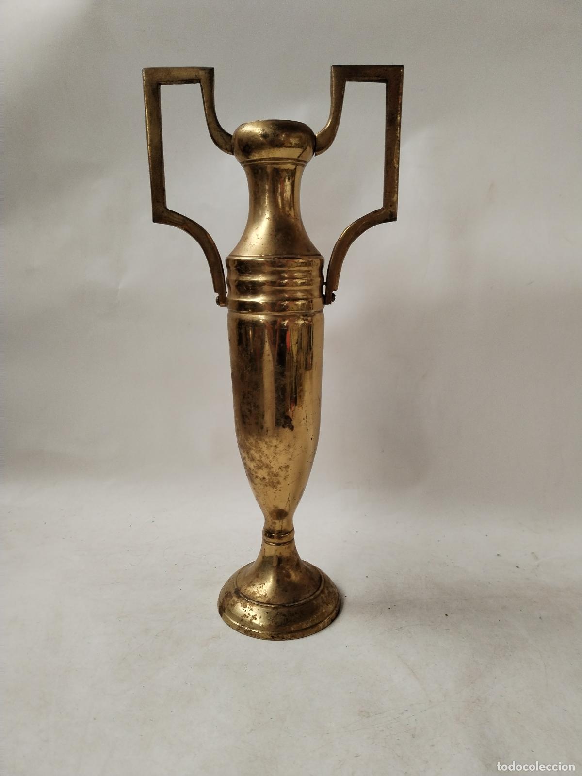Antig&uuml;edades: jarron de altar en bronce - Foto 3
