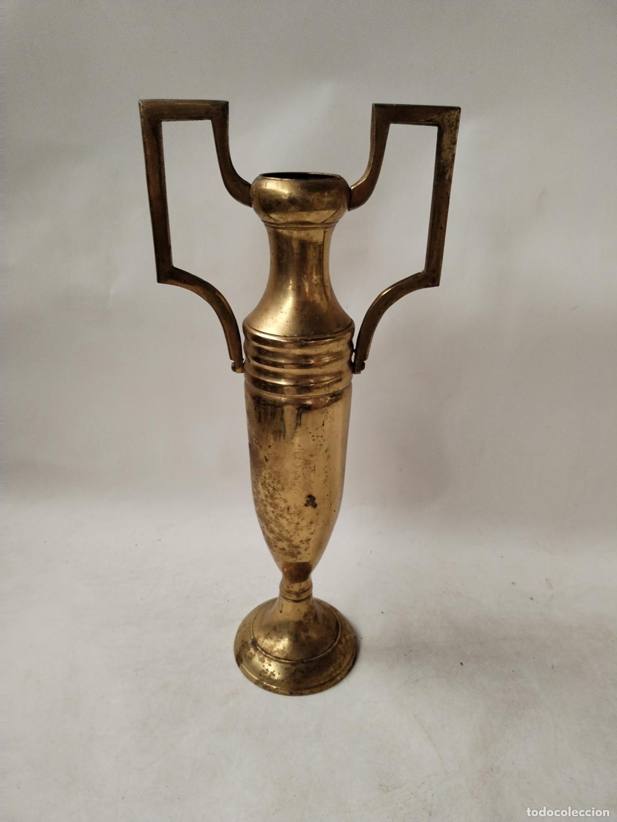 Antig&uuml;edades: jarron de altar en bronce - Foto 4