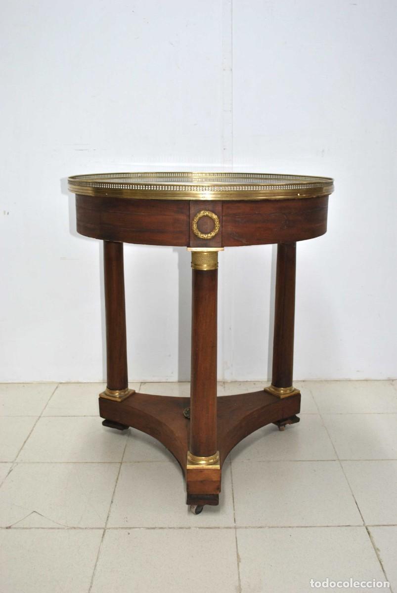 Antig&uuml;edades: MESA VELADOR ESTILO IMPERIO - Foto 1