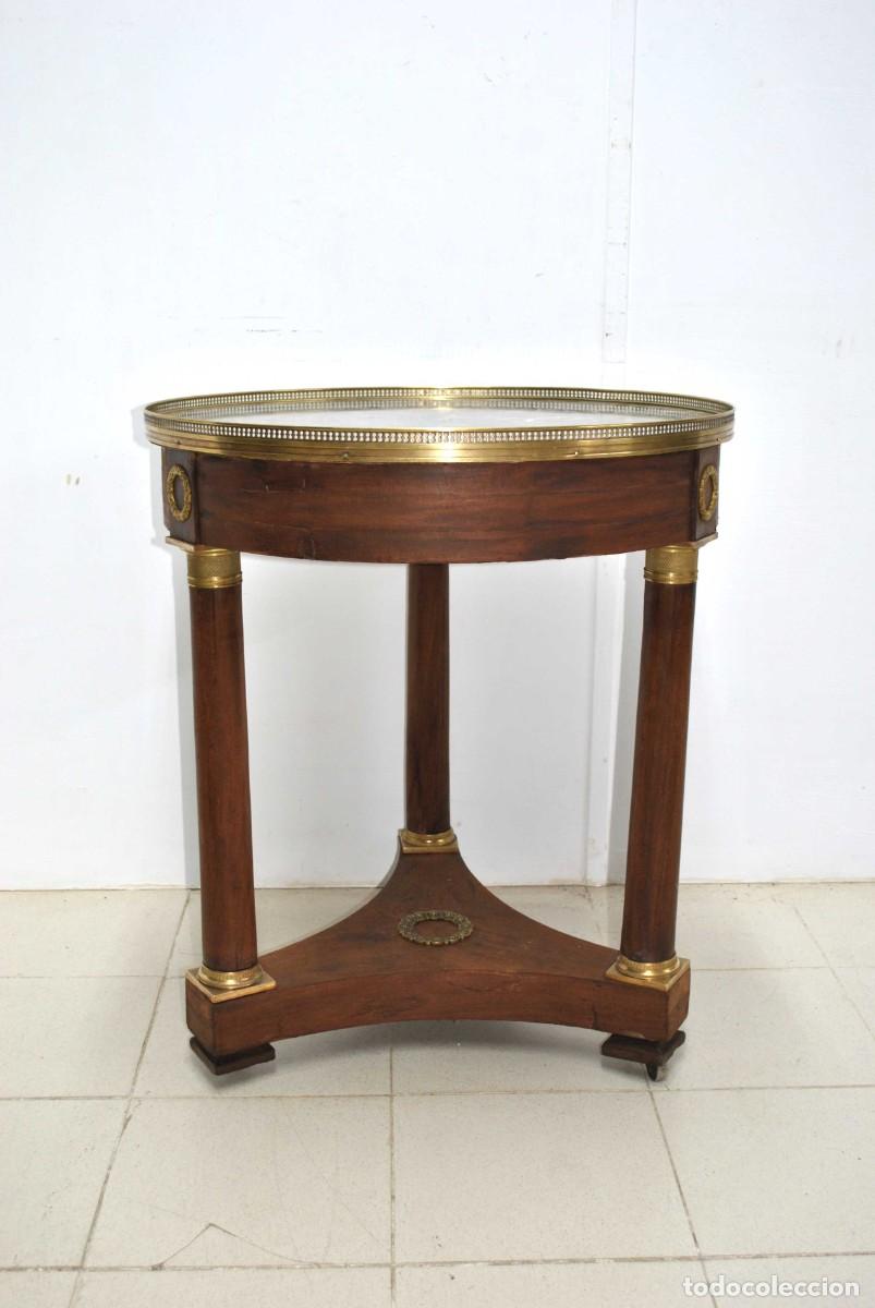Antig&uuml;edades: MESA VELADOR ESTILO IMPERIO - Foto 2