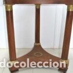 Antig&uuml;edades: MESA VELADOR ESTILO IMPERIO - Foto 5