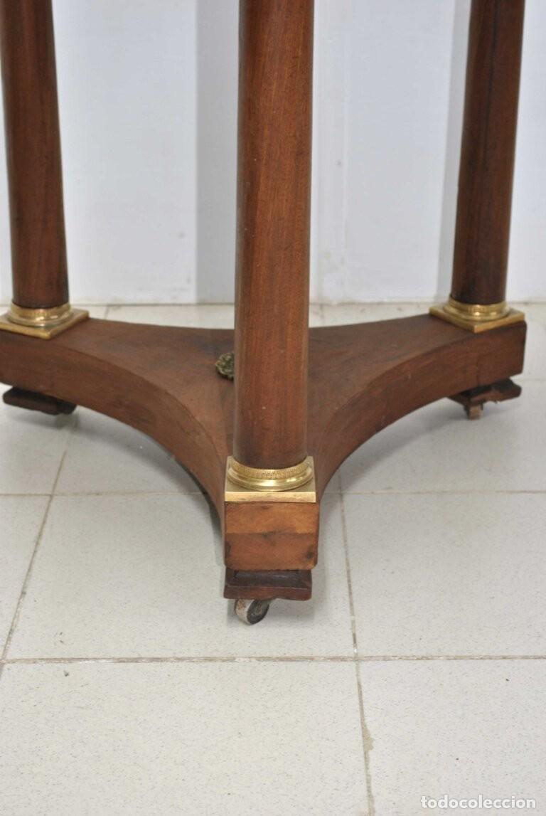 Antig&uuml;edades: MESA VELADOR ESTILO IMPERIO - Foto 6