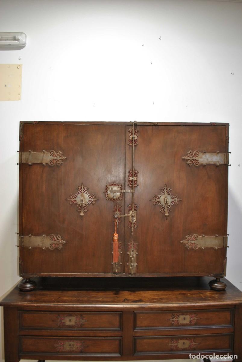 Antig&uuml;edades: BARGUE&Ntilde;O ANTIGUO CON HERRAJES - Foto 2